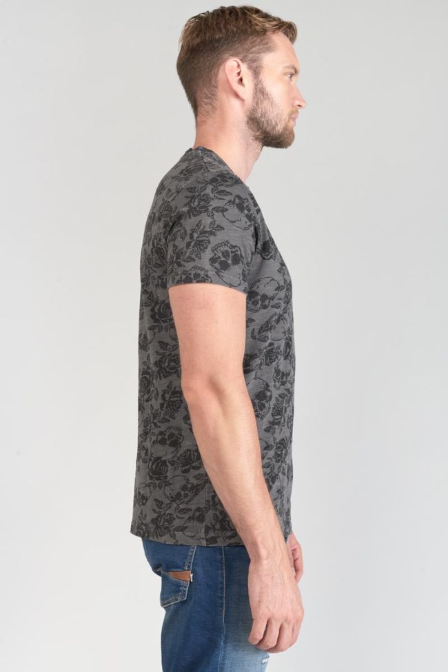 T-Shirt Facto in Grau und Schwarz