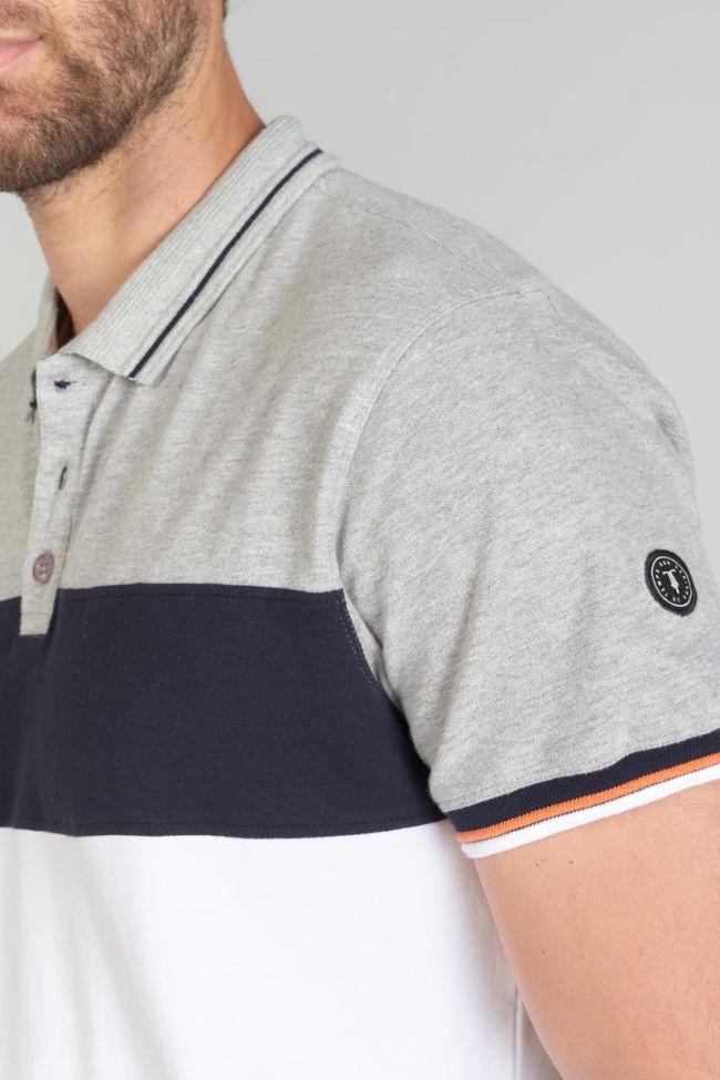 Poloshirt Leos dreifarbig