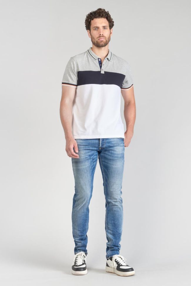 Poloshirt Leos dreifarbig