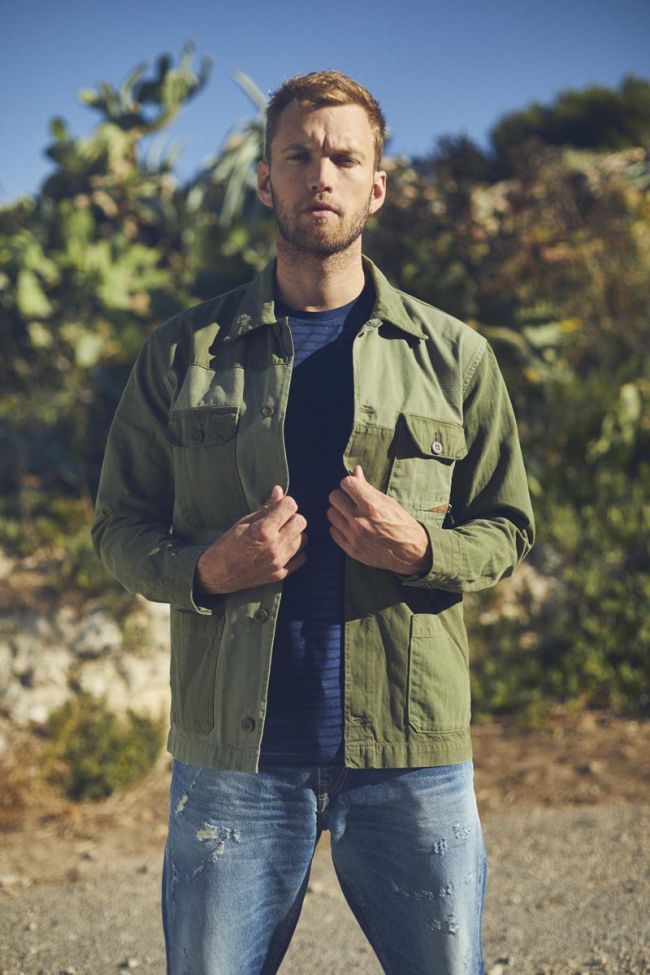 Jacke Morgiou in khaki grün