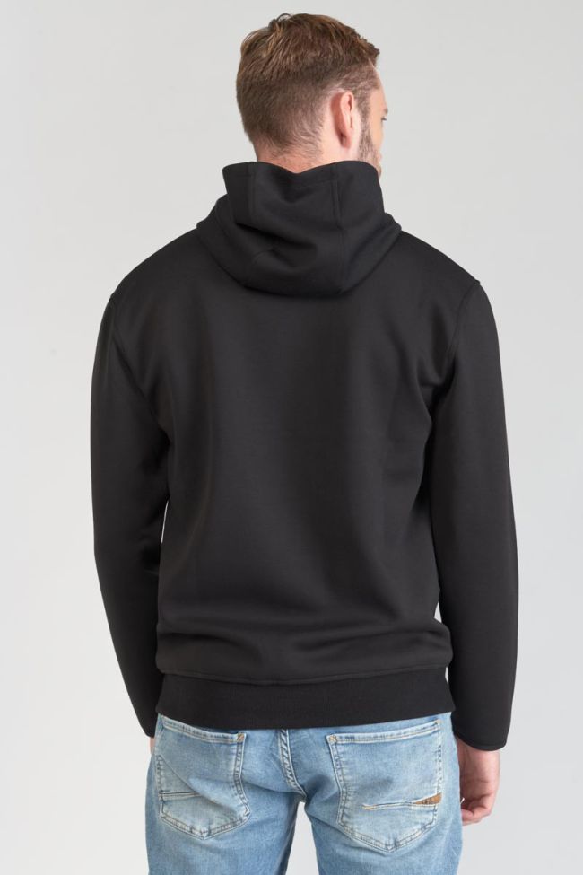 Sweatshirt Provis mit Kapuze in schwarz