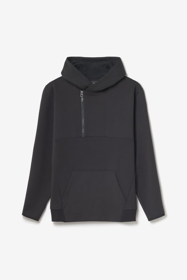 Sweatshirt Provis mit Kapuze in schwarz