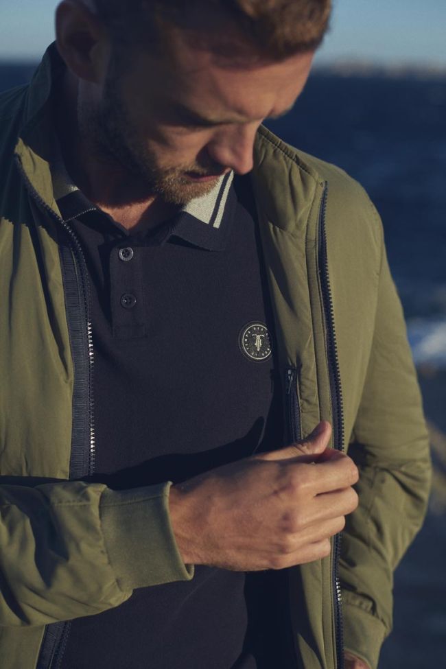 Poloshirt Ramel in Nachtblau