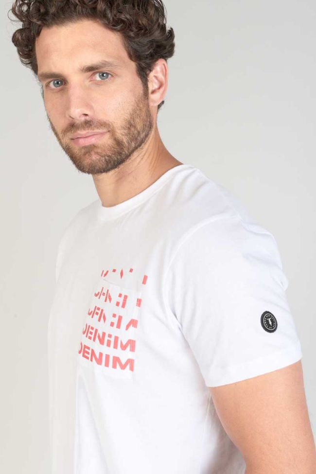 T-Shirt Saros in weiß