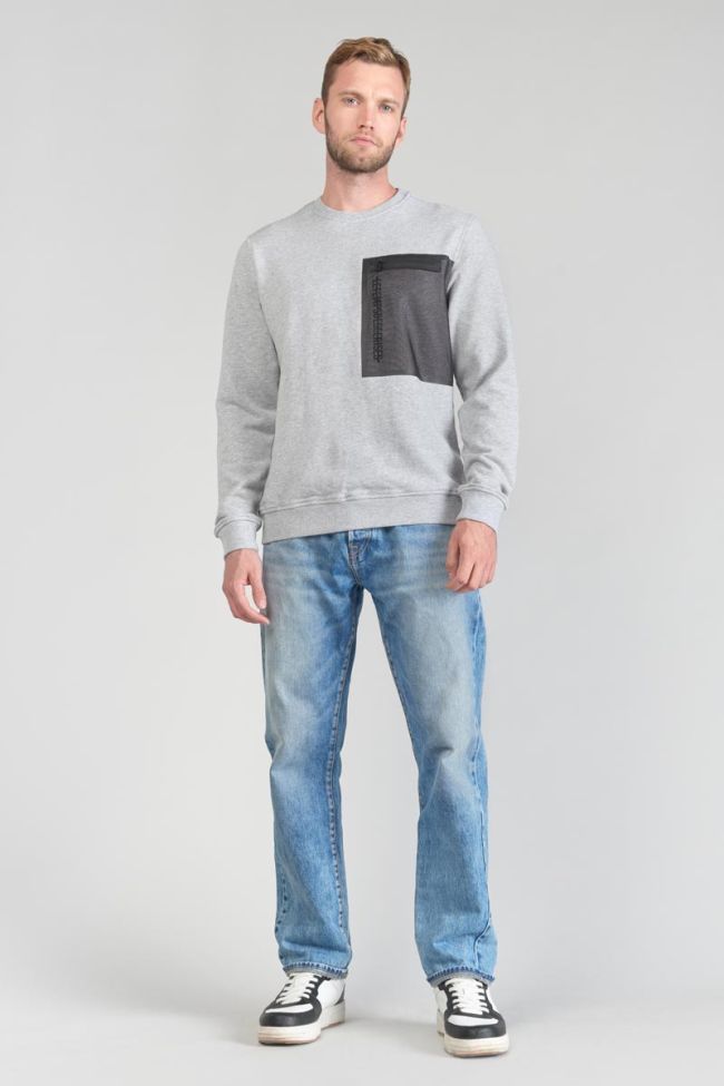 Sweatshirt Stipa in grau meliert