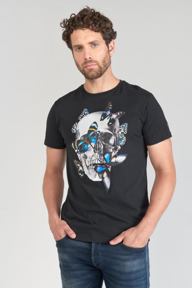 T-Shirt Usma in schwarz