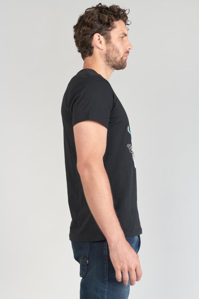 T-Shirt Usma in schwarz