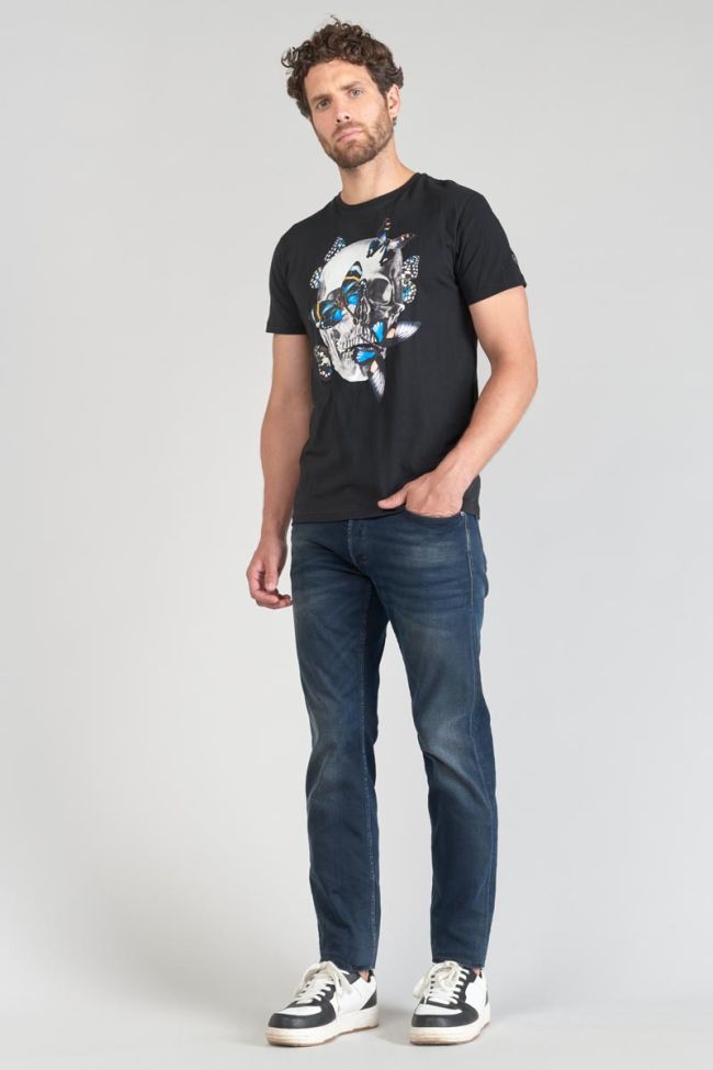 T-Shirt Usma in schwarz