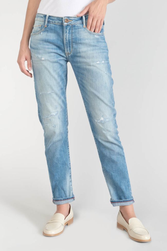 Jeans 200/43 boyfit Sea destroy blau Nr.4