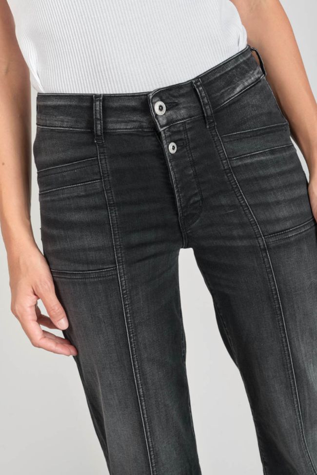 Jeans pulp flare Bran high waist schwarz Nr.1