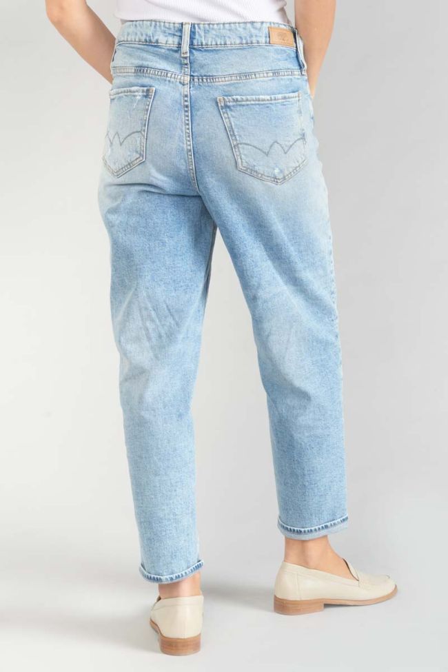 Jeans boyfit Cosy 7/8 destroy blau Nr.5