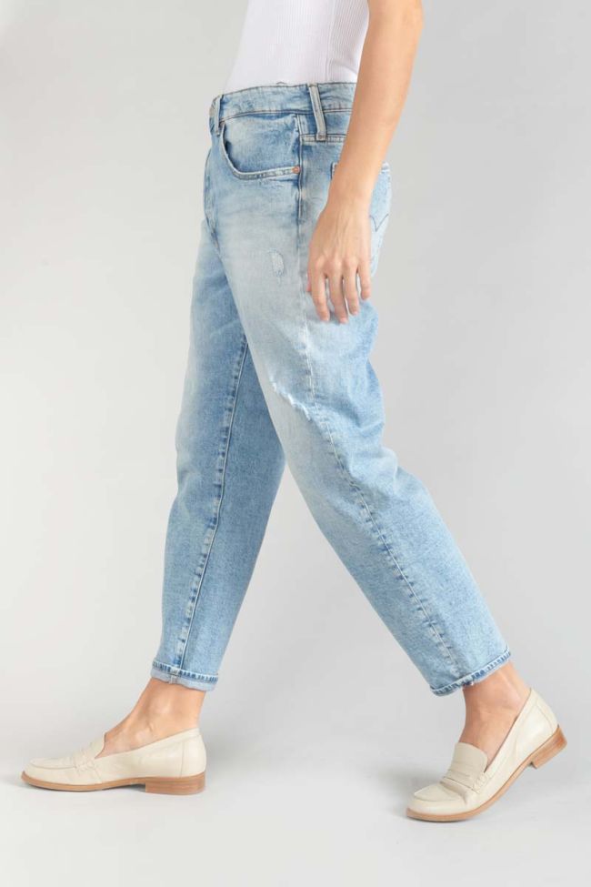 Jeans boyfit Cosy 7/8 destroy blau Nr.5