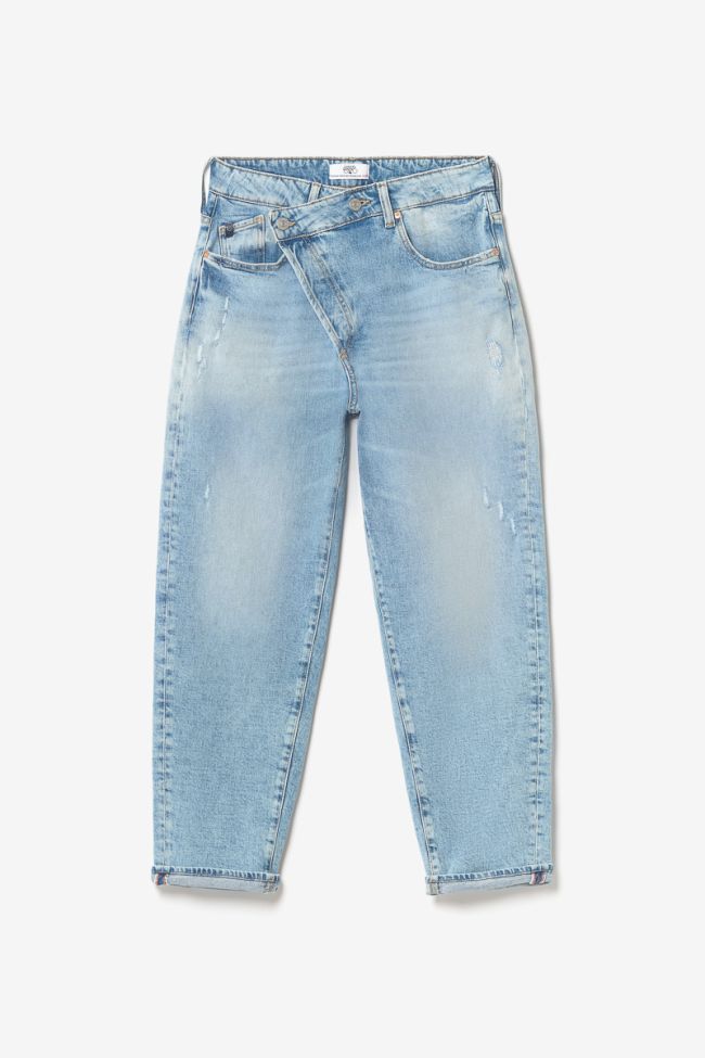 Jeans boyfit Cosy 7/8 destroy blau Nr.5