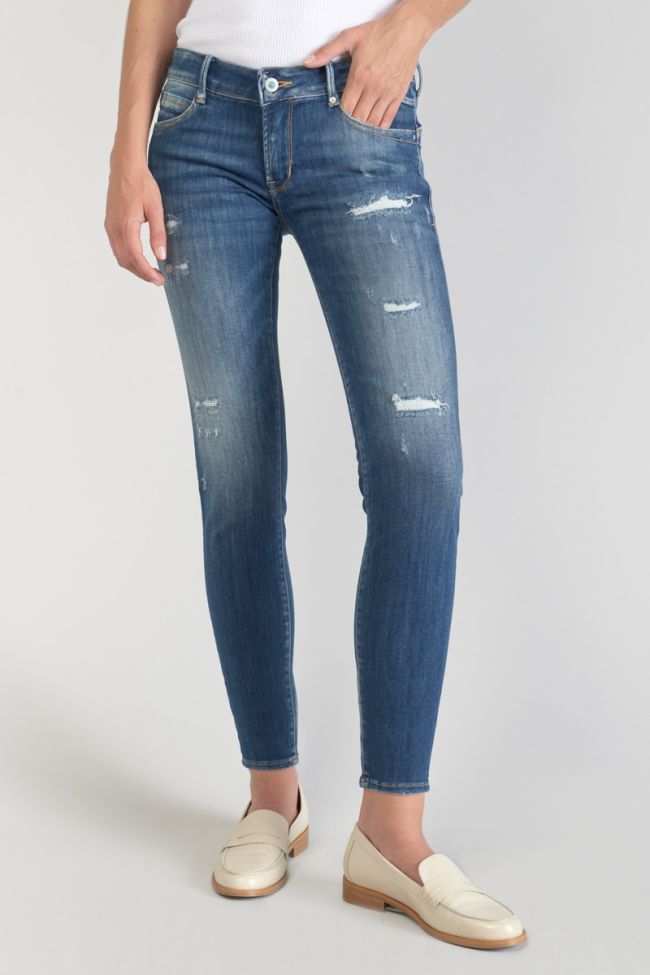 Jeans pulp slim Etoc 7/8 destroy blau Nr.2