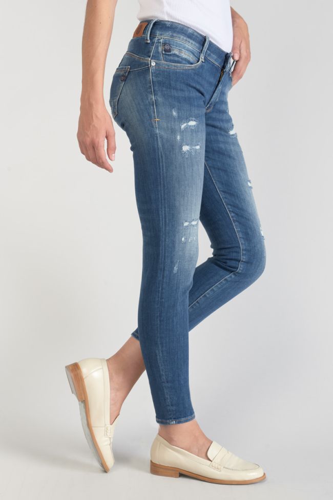 Jeans pulp slim Etoc 7/8 destroy blau Nr.2