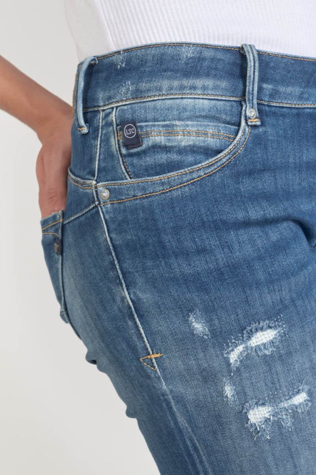 Jeans pulp slim Etoc 7/8 destroy blau Nr.2