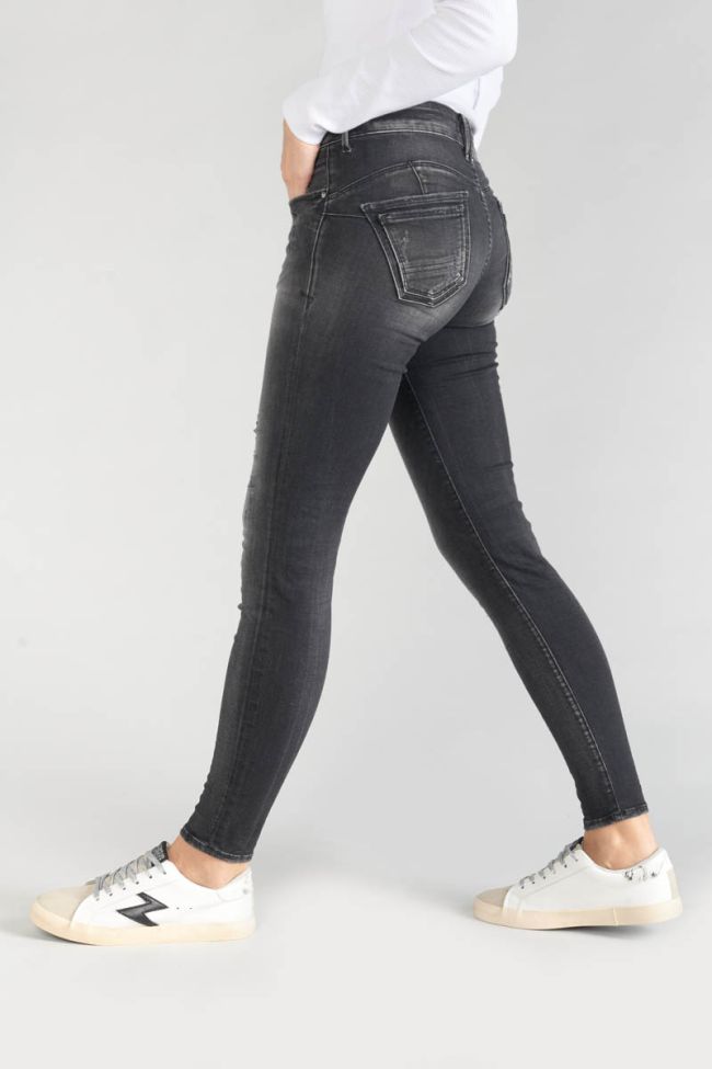 Jeans pulp slim Geos 7/8 destroy schwarz Nr.1