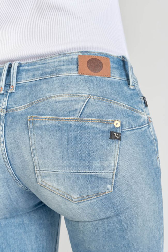 Jeans pulp slim Jako 7/8 destroy blau Nr.4