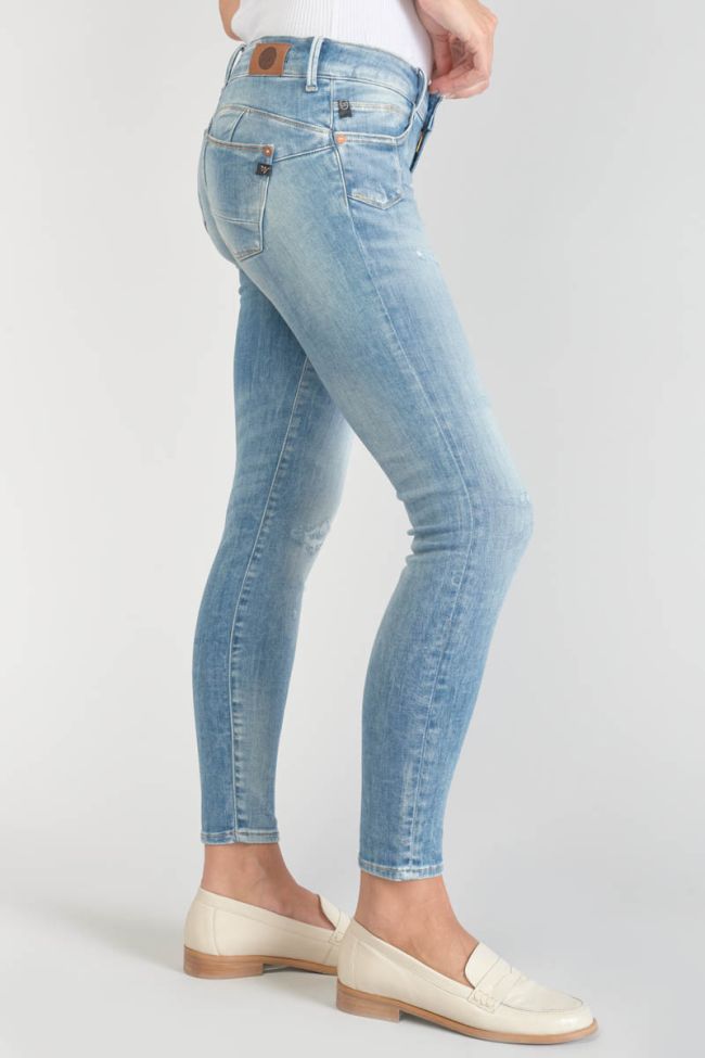 Jeans pulp slim Jako 7/8 destroy blau Nr.4