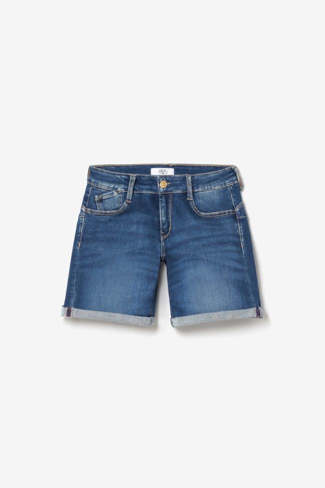 Shorts Paola aus blauem Jeansstoff