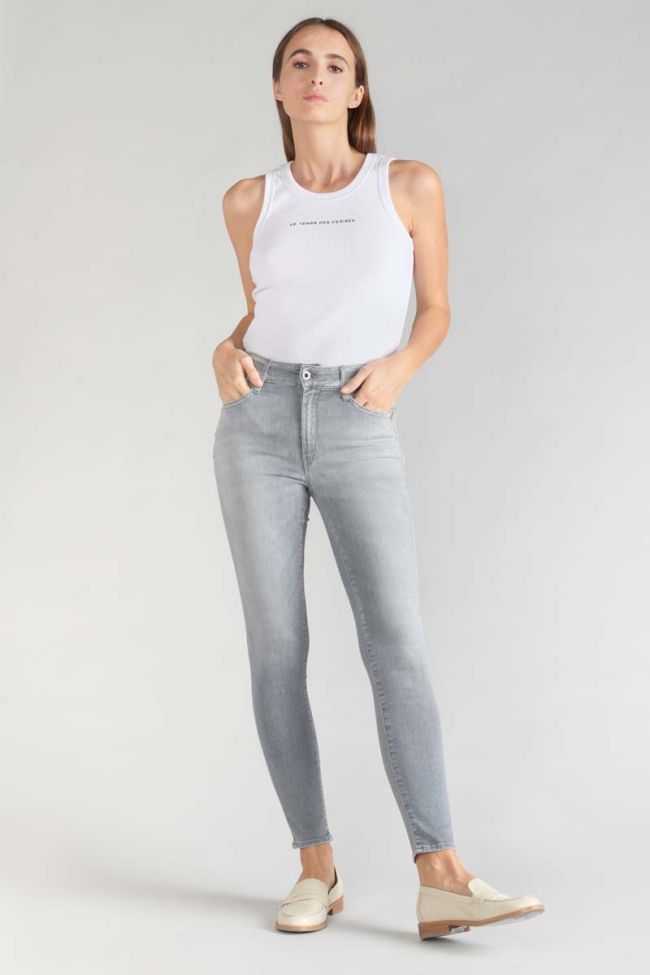 Jeans pulp slim high waist 7/8 grau Nr.3