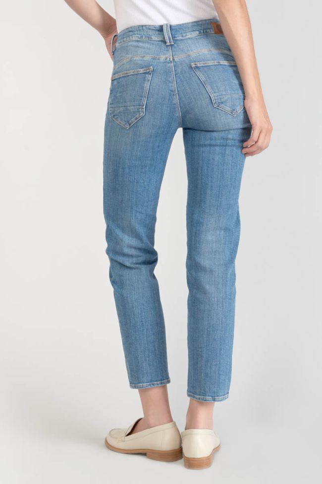 Jeans pulp regular Zep high waist 7/8 destroy blau Nr.4