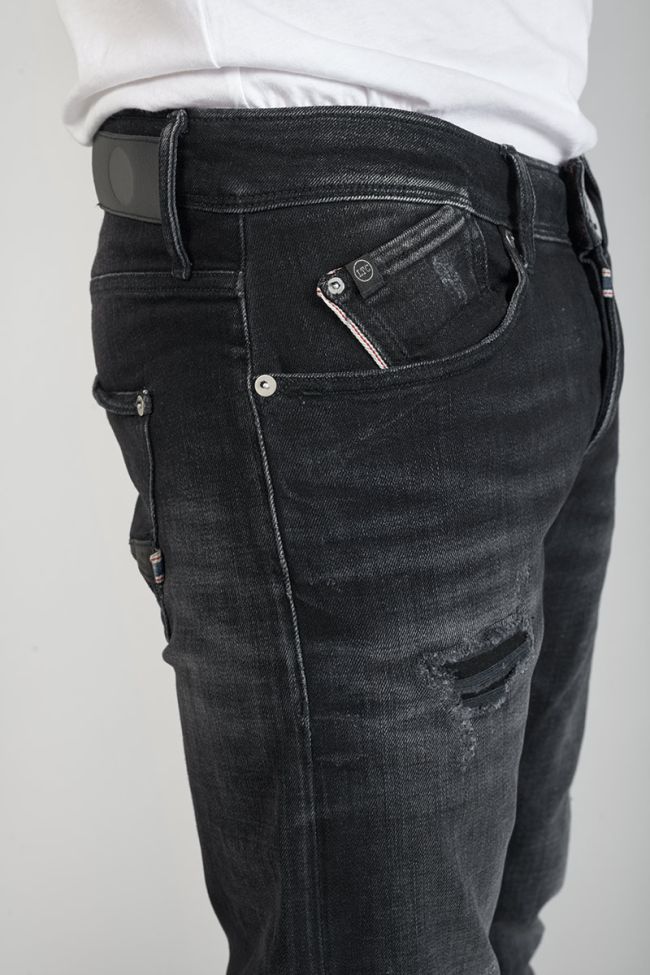 Jeans 700/11 slim Cantini destroy schwarz Nr.1