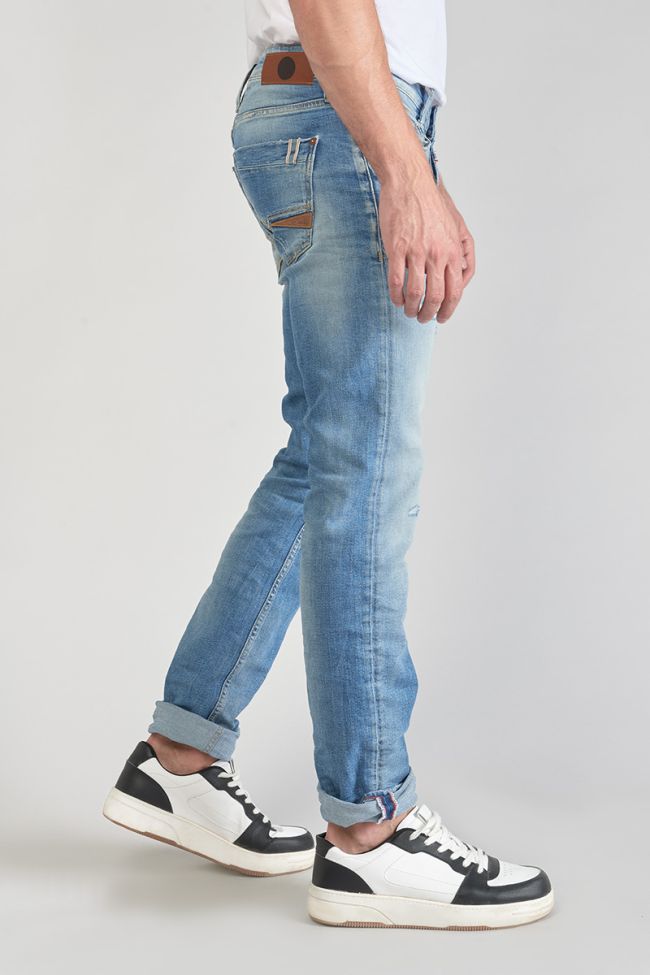 Jeans 700/11 slim Ginier destroy blau Nr.4