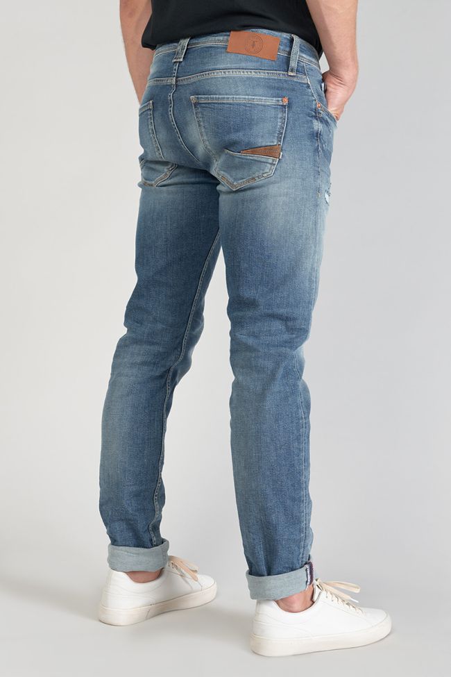 Jeans 700/17 relax Basic destroy blau Nr.3