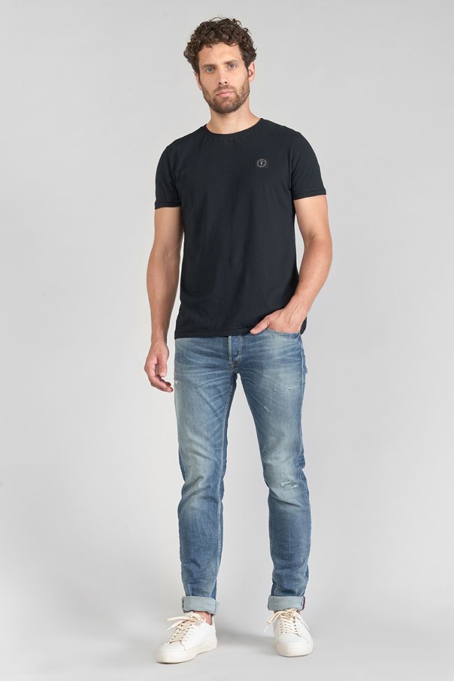 Jeans 700/17 relax Basic destroy blau Nr.3