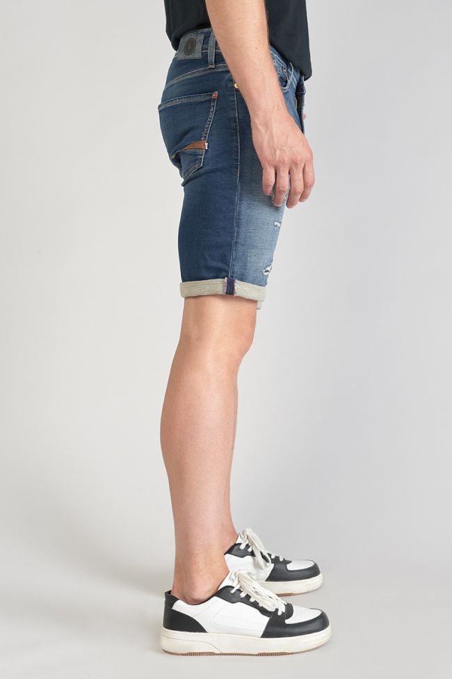Bermuda Shorts Jogg Oc blau verwaschen destroyed
