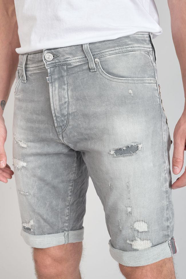 Bermuda-Shorts Jogg Oc grau verwaschen destroyed