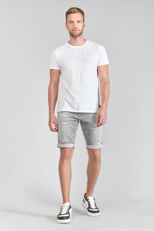 Bermuda-Shorts Jogg Oc grau verwaschen destroyed