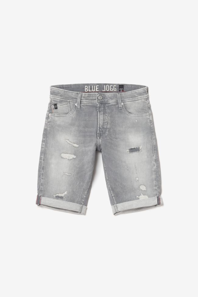 Bermuda-Shorts Jogg Oc grau verwaschen destroyed