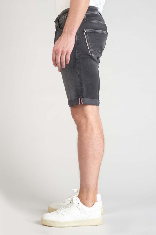Bermuda-short Jogg in schwarz