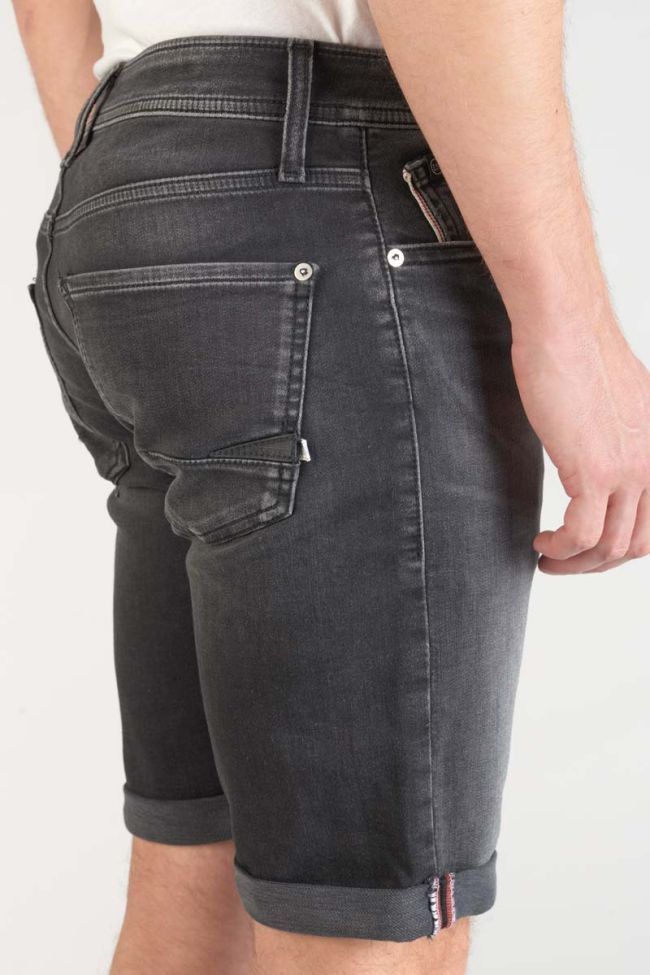 Bermuda-short Jogg in schwarz