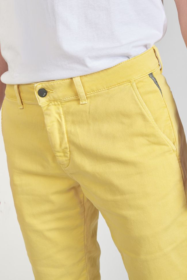 Bermuda Chino Jogg Swoop senfgelb