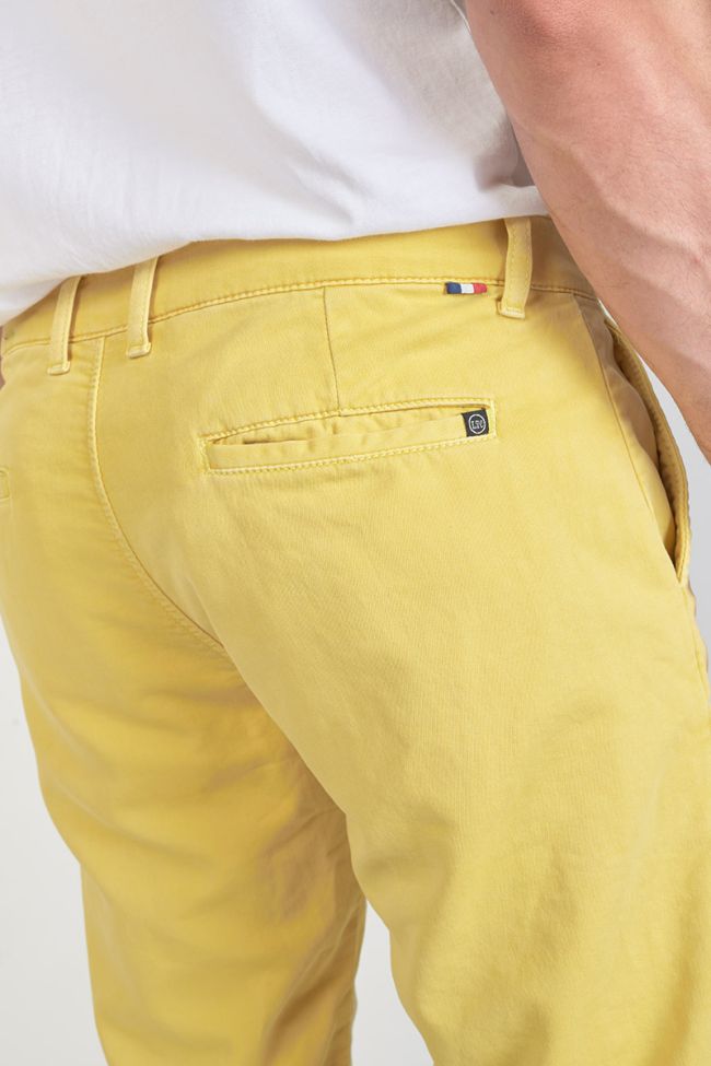 Bermuda Chino Jogg Swoop senfgelb