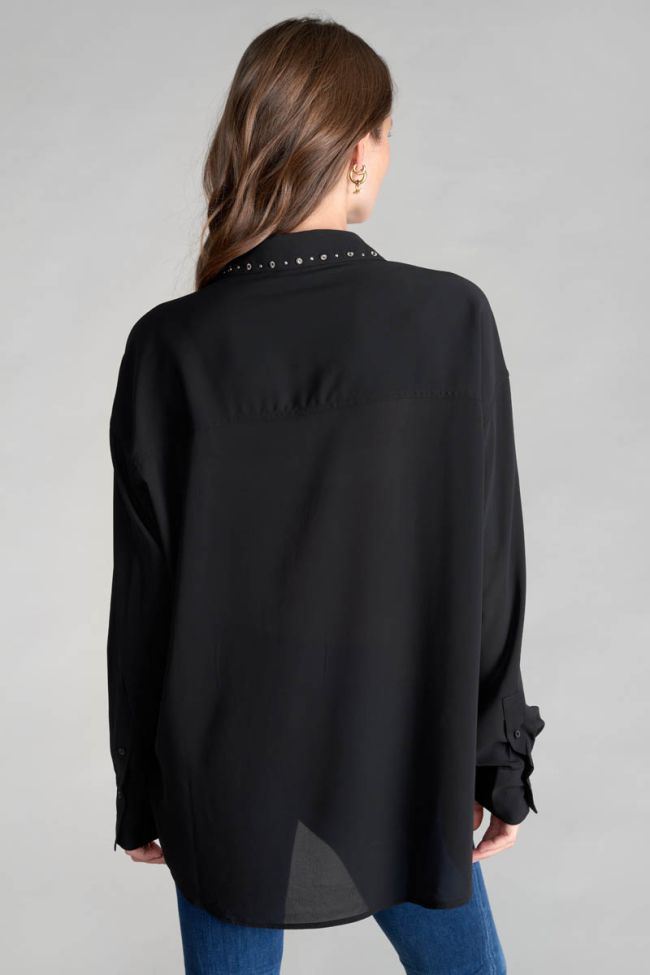 Hemd Alyoz in schwarz