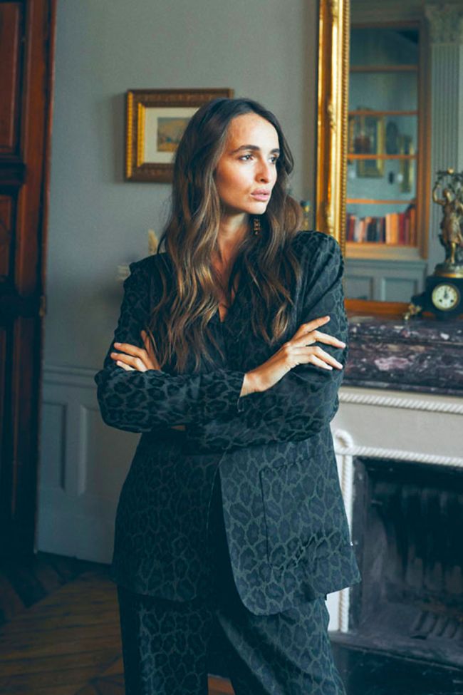 Jacke Amelya in grau