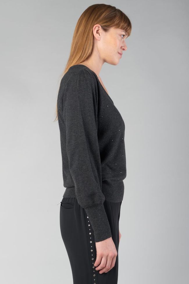 Pullover Anya in grau