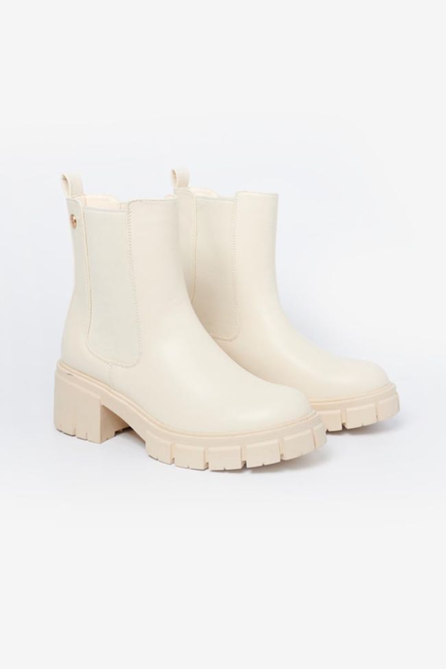April Stiefeletten in Creme