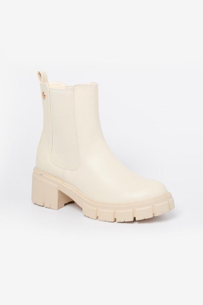 April Stiefeletten in Creme