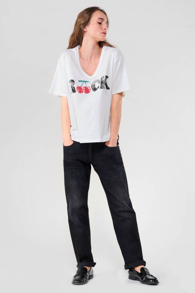 T-shirt Auldi in weiß