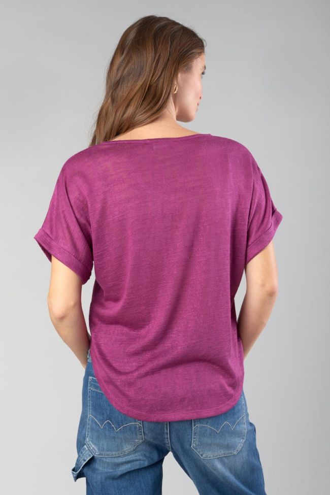T-shirt Bibou in rosa
