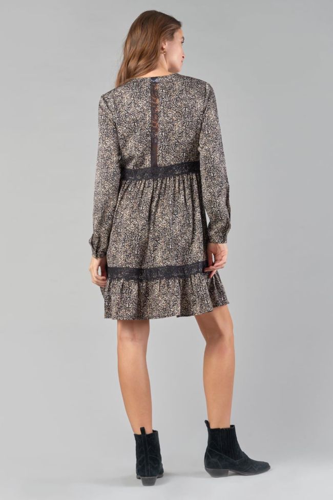 Kleid Huerta in schwarz