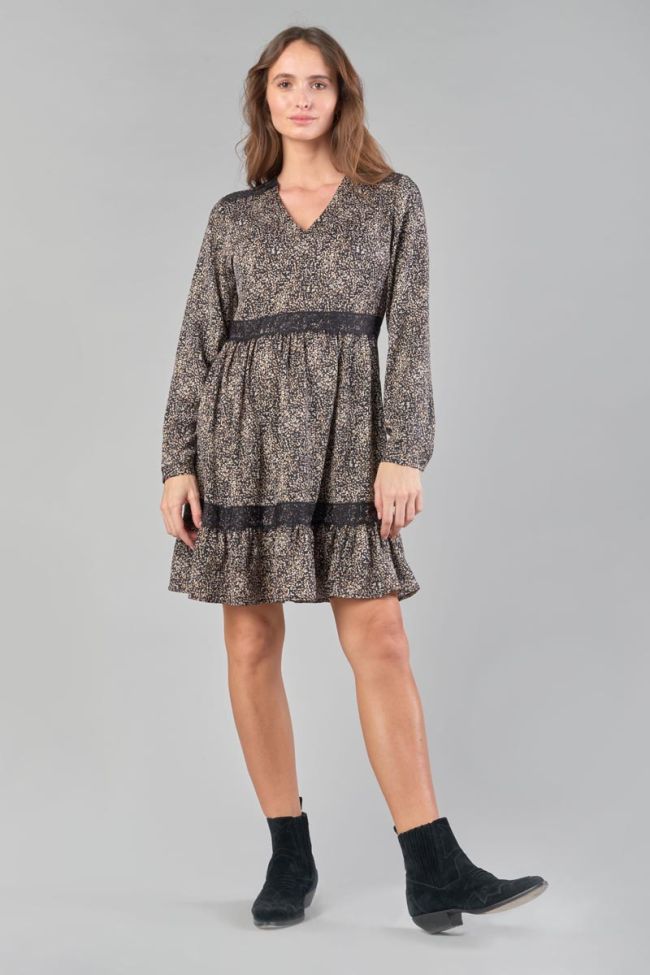 Kleid Huerta in schwarz