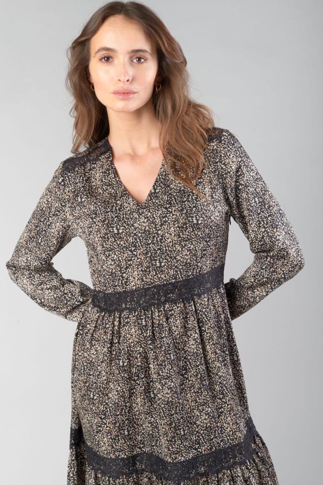 Kleid Huerta in schwarz