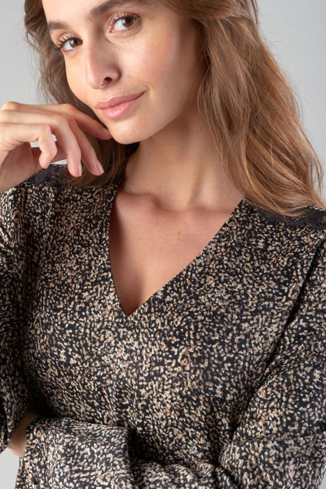 Kleid Huerta in schwarz