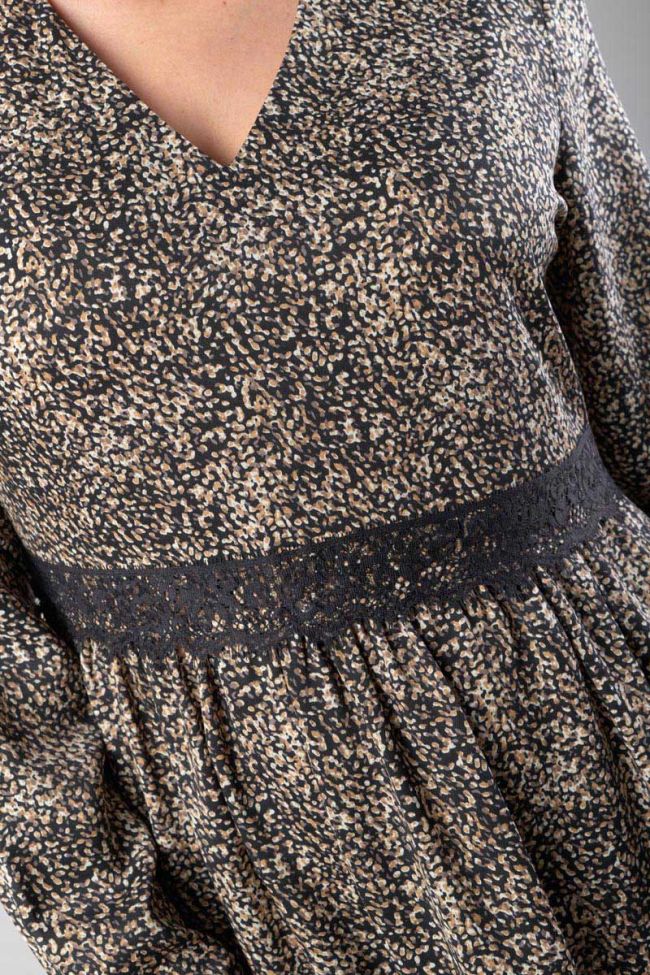 Kleid Huerta in schwarz